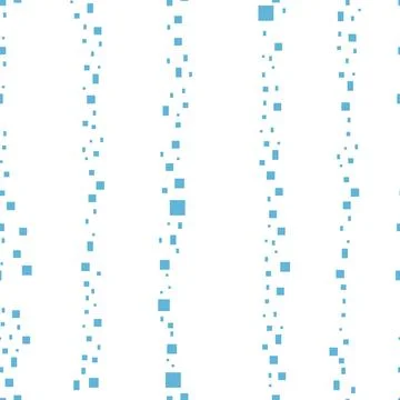 Blue vector seamless texture in rectangular style. Glitter abstract illustr.. イラスト素材