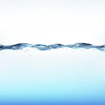 Blue vector water Stock Illustration