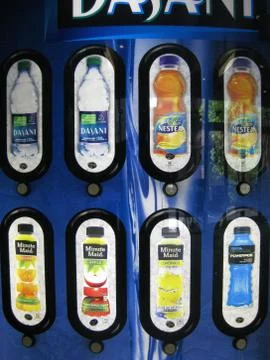 Blue Vending Machine Stock Photos