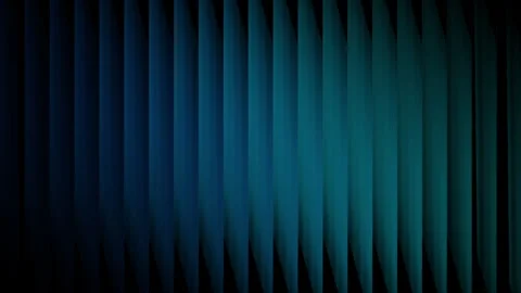 Blue vertical architectural fluted wall gradient loop video Vídeos de archivo 343993313