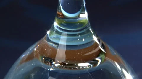 Blue vertical glass Video stock 1068634