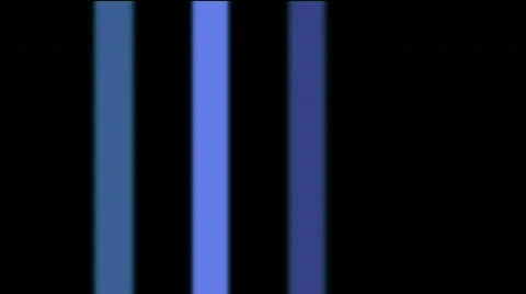 Blue vertical rectangle stripe.track,printing,railings,wire,rope,cable,particle, Vídeos de archivo 823113