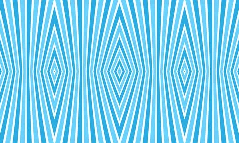 Blue Vertical Striped Pattern Background With Abstract Optical Illusion Lin.. Stock Illustration