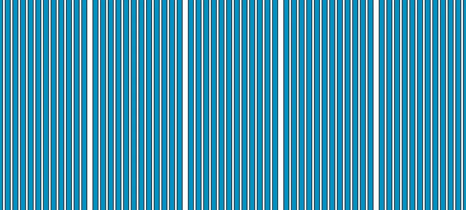Blue Vertical Striped Seamless Pattern Background With Bold Clean Lines For.. Stock Illustration