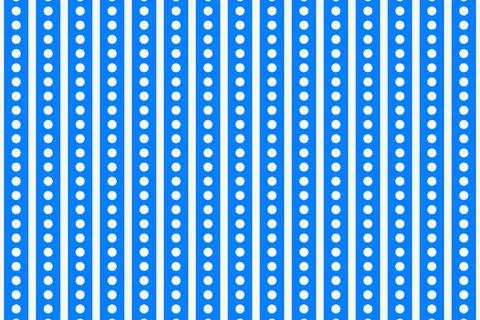 Blue vertical stripes with white dots vector pattern イラスト素材