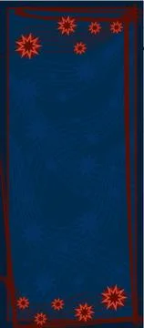 Blue vertical vector background with burgundy stars イラスト素材