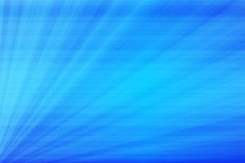 Blue vibrant abstract background with flowing light rays and smooth gradient Stock Illustration