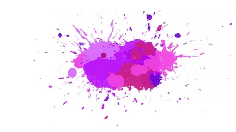 Blue-violet blot on alpha channel 動画素材 109697735