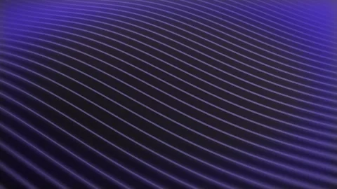 Blue Violet Glowing Wave Line Futuristic Abstract 스톡 동영상 336193430