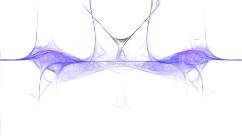 Blue Violet Light Filaments Stock Footage 326753148