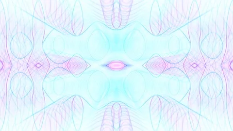 Blue violet lines abstract background on white Stock Footage 263869118