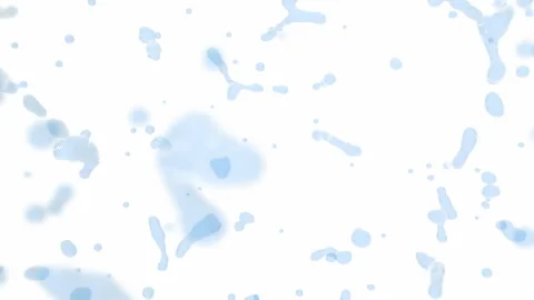 Blue Viscous Drops Stock Footage 303560402