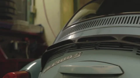 Blue Volkwagen Beetle Stock Footage 160672996