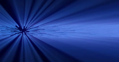 Blue volumetric light background FX Stock Footage 69723817