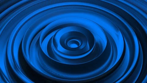 Blue vortex animation 3d Stock Footage 241649254
