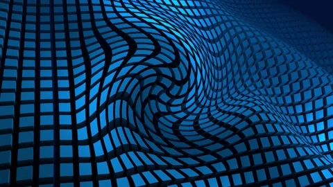 Blue Vortex on Backgorund with Blocks Stock Footage 134255660