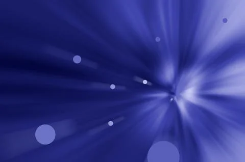 Blue vortex with purple circles as abstract background. Stock Illustration