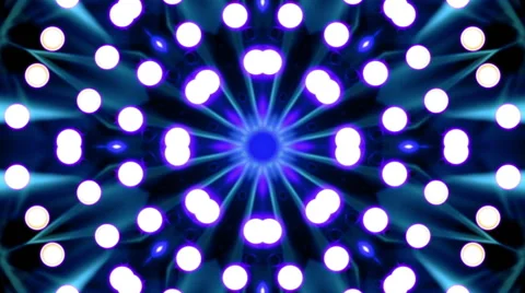Blue Vortex VJ Loop Stock Footage 41810313