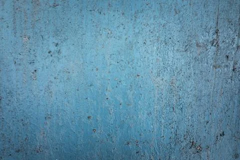 Blue wall background with vignette Stock Photos