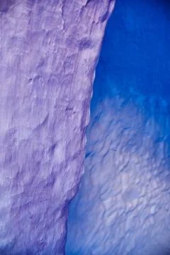 Blue wall of different shades, the texture of the wall in Morocco Chefchaouen Stock Photos