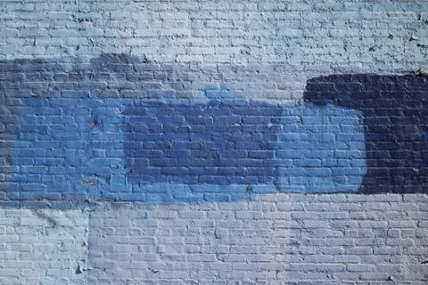 Blue Wall Pattern Stock Photos