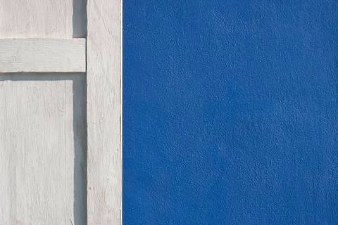 Blue walls Stock Photos