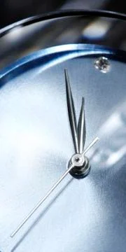 Blue watch. Stock Photos