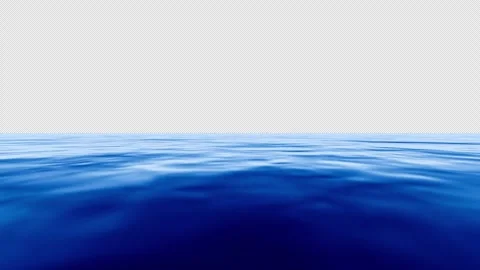 Blue Water Alpha Channel Loop 库存影片 249614704