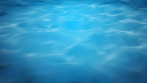 Blue water background with calm waves Stock Illustration