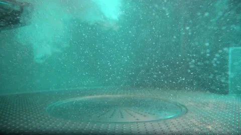 Blue water background 库存影片 88076017