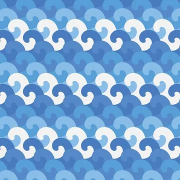 Blue water background Stock Illustration