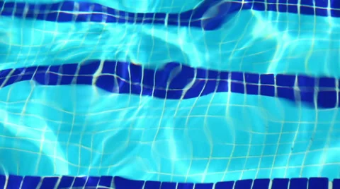 Blue water background, loop Video stock 35574087