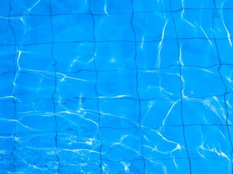 Blue water background Stock Photos