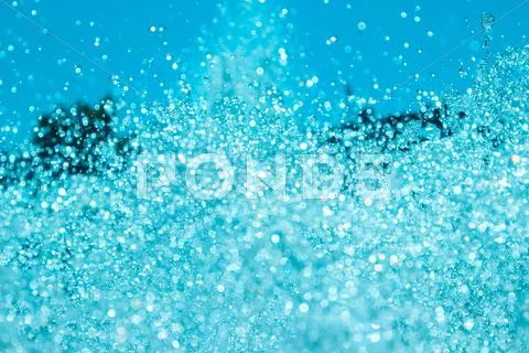Blue water background Stock Photos
