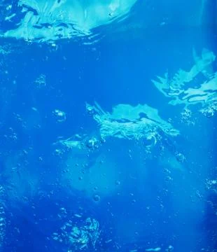 Blue water background Stock Photos