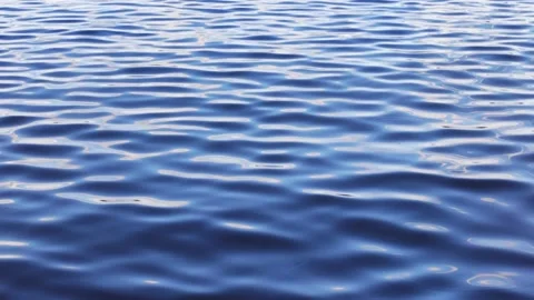 Blue water background seamles loop, blue azure turquoise sea water Stock Footage 138192616