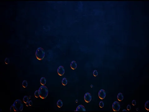 Blue Water Bubbles 스톡 동영상 73617439