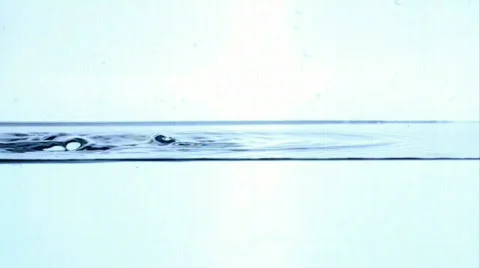 Blue Water Dripping Stock Footage 777823