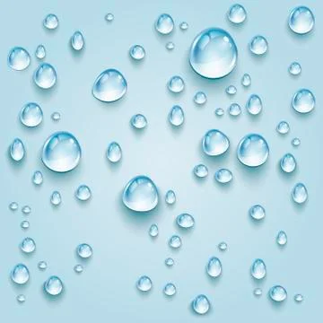 Blue water drop texture design Illustrazione stock