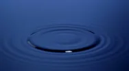 Blue Water Drops Loop Stock Footage