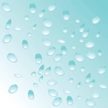 Blue water drops pattern blue water drops pattern, vector art illustration... Foto stock
