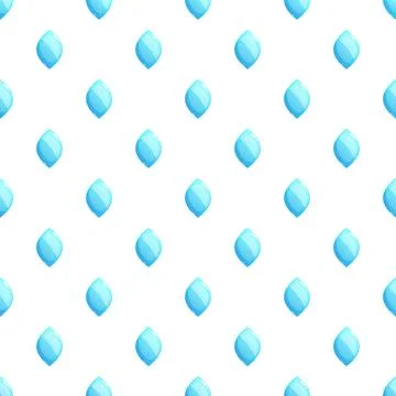 Blue water drops repeating seamless pattern design 스톡 일러스트