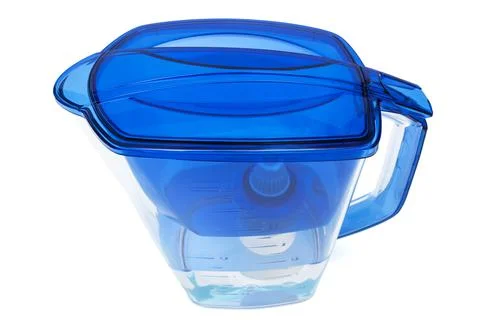 Blue water filter Stock Photos