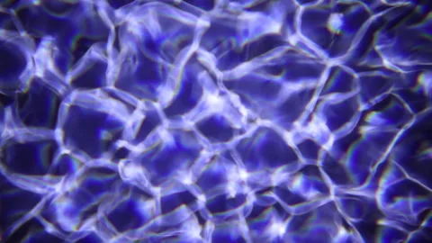 Blue water flow stream Stock Footage 141140640