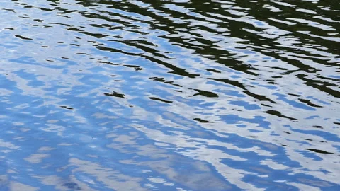 Blue water with highlights Stock-Footage 163298618