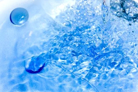 Blue water Ilustración de archivo