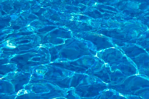 Blue water Foto stock