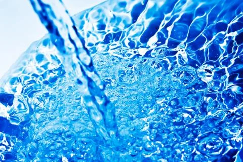 Blue water Stock Photos