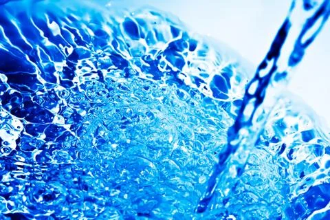 Blue water Stock Photos