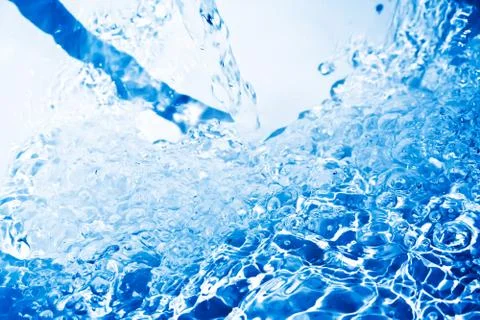 Blue water Stock Photos